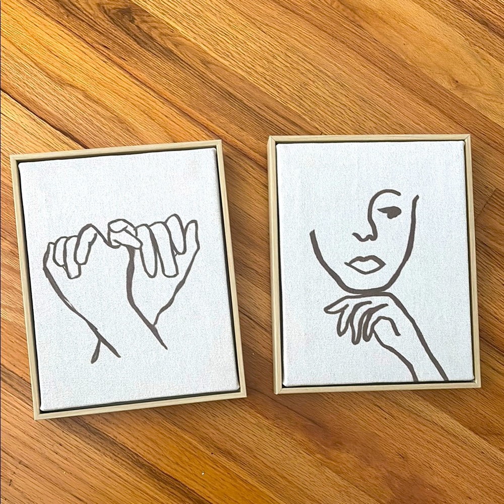Framed Printed Cotton Canvas